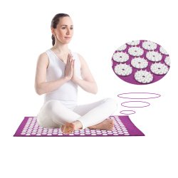 Акупунктурный коврик (коврик для акупунктурного массажа) Acupressure Mat В коробке