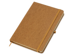 Блокнот А5 «Venera» с обложкой из переработанной кожи, Размер A5, Цвет крафт