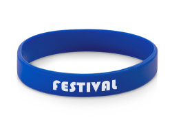 Силиконовый браслет «Forest», Цвет синий