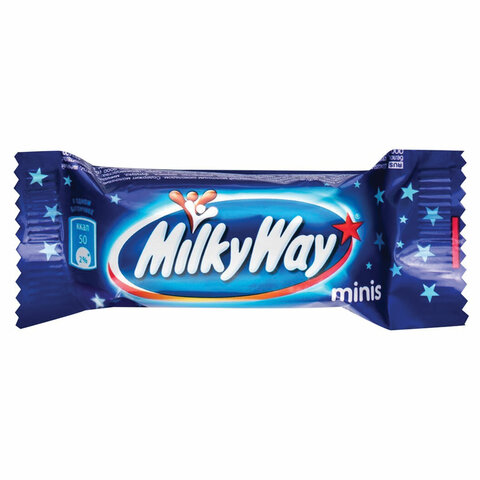 Батончики мини MILKY WAY "Minis" суфле в молочном шоколаде, 176 г, 2262