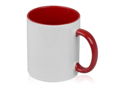 Кружка «Sublime Color» для сублимации, Цвет белый/красный