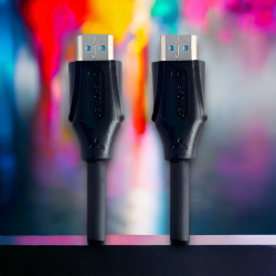 Кабель HDMI-HDMI H218 1,5м (4K 2.0V) резиновый / Подходит для подключения устройств с HDMI портами, таких как мониторы, телевизоры, проекторы и компьютеры