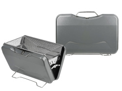 Портативный гриль-мангал «Kamal», Цвет серый