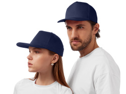 Бейсболка «Mix», Размер 56, Цвет темно-синий