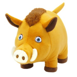 №2 МЯГКАЯ ИГРУШКА КАБАНЧИК ТУМБА 500 грамм новогодний подарок классический