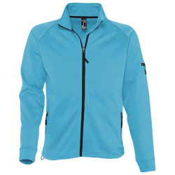 Куртка флисовая мужская New Look Men 250, бирюзовая, S–XXL