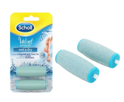 Ролики для электрической пилки Scholl Wet & Dry (2 ролика в упаковке)