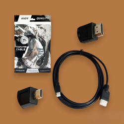 Кабель H134 HDMI-Micro 1.5м резиновый / Подходит для подключения телефонов, планшетов, фотоаппаратов и других устройств с разъемом Micro HDMI к телевизорам, мониторам и другим устройствам с разъемом HDMI