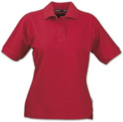 Рубашка поло женская Semora, красная, S-XXL