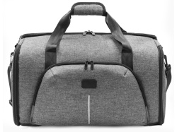 Водостойкая складывающаяся универсальная сумка «Tourister», Цвет серый