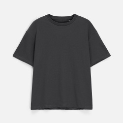 Футболка унисекс Durington, темно-серая (графит), XS–4XL