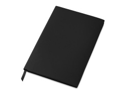 Блокнот в гибкой обложке А5 «C1» софт-тач, Цвет черный
