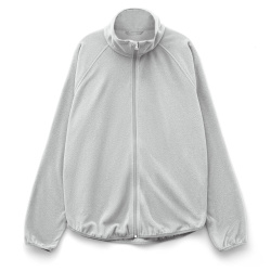 Куртка флисовая унисекс Fliska, светло-серая, XS–XXL