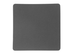 Патч «Квадрат», nubuk, Цвет серый