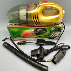 Автомобильный пылесос Auto Vacuum & Tire Inflator (с функцией компрессора)