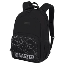 Рюкзак BRAUBERG CONCEPT универсальный, 2 отделения, светоотражающий принт, "Disaster", 45х30х18 см, 273848