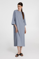 Платье D2, серое, XS–XXL