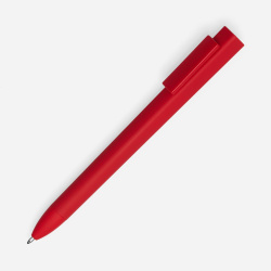 Ручка шариковая Swiper SQ Soft Touch, красная, 14,5x1,1 см