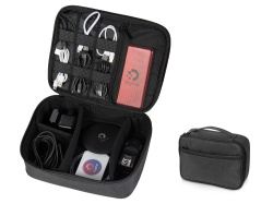 Органайзер для крупной электроники «District», Цвет темно-серый