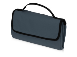 Плед для пикника «Regale», Цвет серый/черный