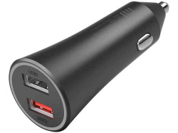 Устройство зарядное автомобильное «Mi 37W Dual-Port Car Charger», Цвет черный