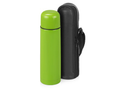 Термос «Ямал» с чехлом, Цвет зеленое яблоко