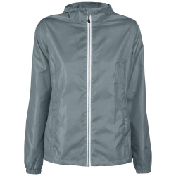 Ветровка женская Fastplant серая, S–XXL
