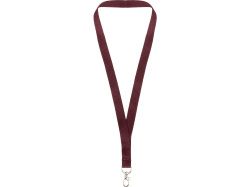 Ланьярд с карабином, Цвет красный бургунди