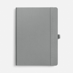 Ежедневник Peel Flex, недатированный, серый, 15х20,8х1,5 см