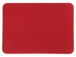 Патч «Прямоугольный», soft-touch, Цвет красный