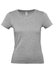 Футболка женская E150, серый меланж, XS–3XL