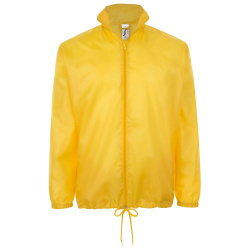 Ветровка унисекс Shift, желтая, XS–3XL