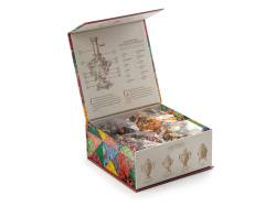 Подарочный набор c купажами чая «Цветущий сад» в подарочной упаковке, Цвет мультиколор