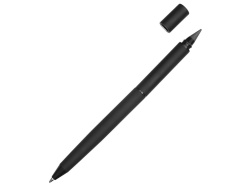Металлическая ручка и вечный карандаш «Gauguin» soft-touch, Цвет черный