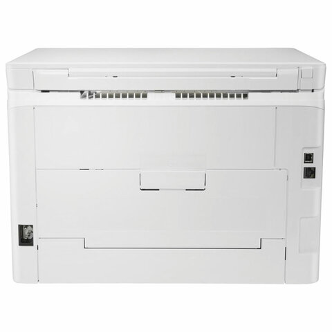 МФУ лазерное ЦВЕТНОЕ HP Color LaserJet M182n "3 в 1", А4, 16 стр./мин., 30000 стр./месяц, сетевая карта, 7KW54A