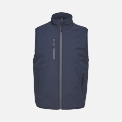 Жилет софтшелл унисекс Falcon BW, синий, XS–4XL
