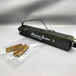 Вакуумный упаковщик продуктов Vacuum Sealer B, 70W (2 режима работы +10 пакетов в подарок)