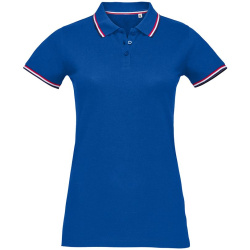 Рубашка поло женская Prestige Women, ярко-синяя, S–XXL