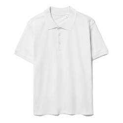 Рубашка поло мужская Virma Stretch, белая, S–3XL