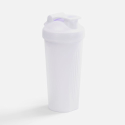 Спортивный шейкер Shake It Easy, белый, 21,5х9,5 см