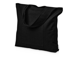 Сумка-шоппер «Vest» из хлопка 340 г/м2, Цвет черный