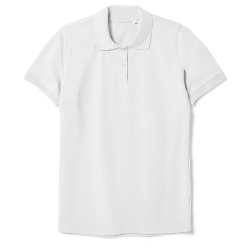 Рубашка поло женская Virma Stretch Lady, белая, S–XXL