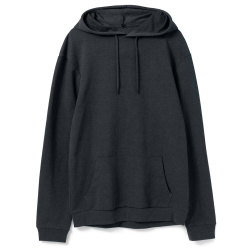 Толстовка с капюшоном унисекс Hoodie, темно-серая, XS–5XL
