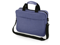 Сумка «Брейв» для документов и ноутбука 13,3", Цвет синий/черный