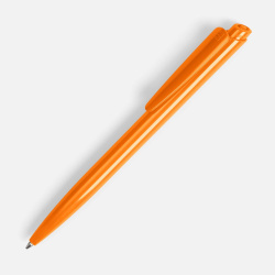 Ручка шариковая Senator Dart Polished, оранжевая, 14,3x1 см