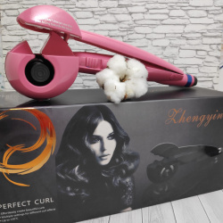 Щипцы стайлер-плойка для завивки локонов Zhengyin Perfect Curl