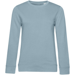 Свитшот женский BNC Inspire (Organic), серо-голубой, XS–XXL