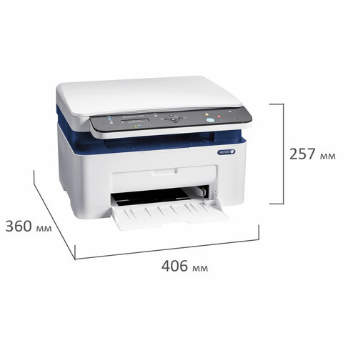 МФУ лазерное XEROX WorkCentre 3025BI "3 в 1", А4, 20 стр./мин, 15000 стр./мес., Wi-Fi, 3025V_BI