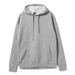Толстовка с капюшоном Slam 320, серый меланж, XS–XXL