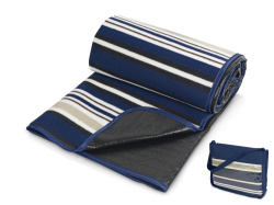 Плед для пикника «Junket» в сумке, Цвет синий